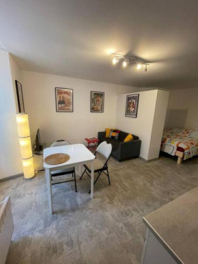 Studio RdC parking privé gratuit